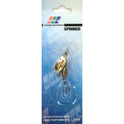 Блешня для риболовлі, обертова, EOS S0036D, вага 3г, колір GS141059